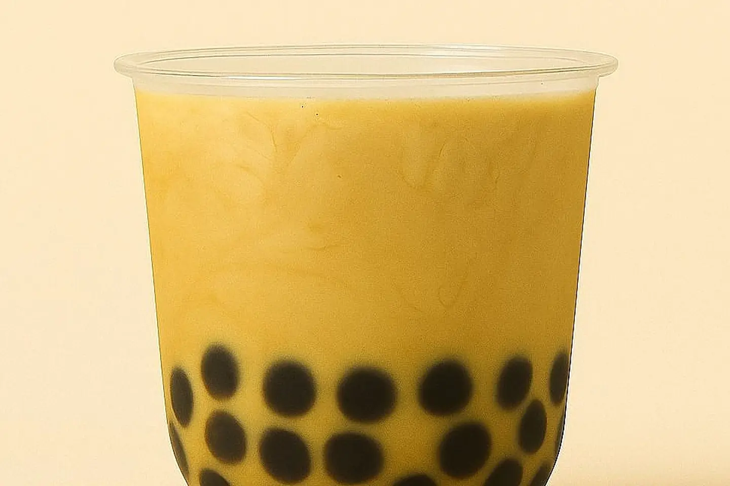 Jasmine Milk Tea Boba - Regular 16 Oz