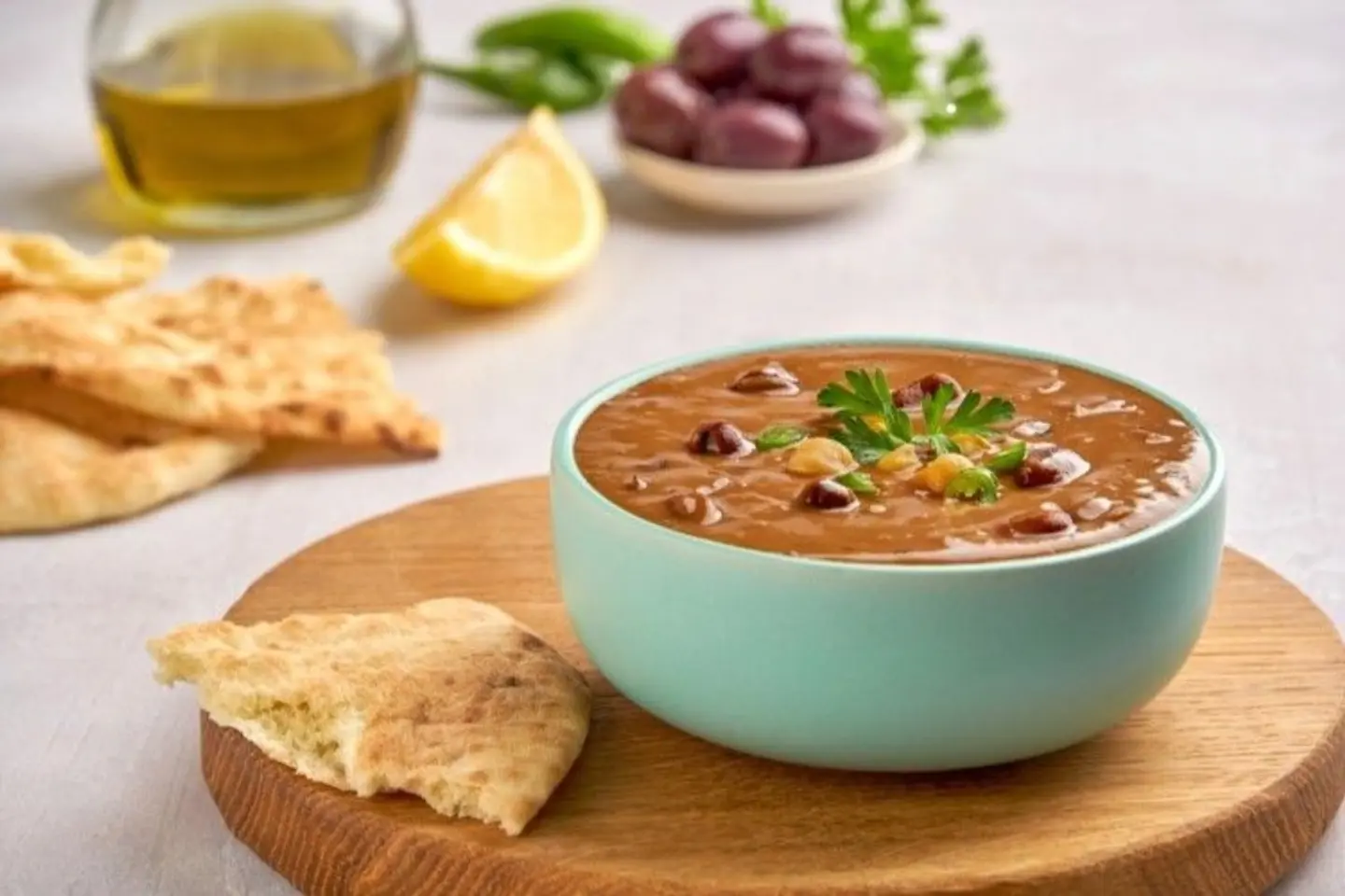 فول بالطحينية - صغير