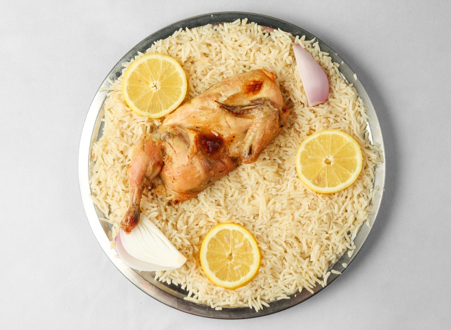 دجاج حنيذ مدخن - نصف دجاجة