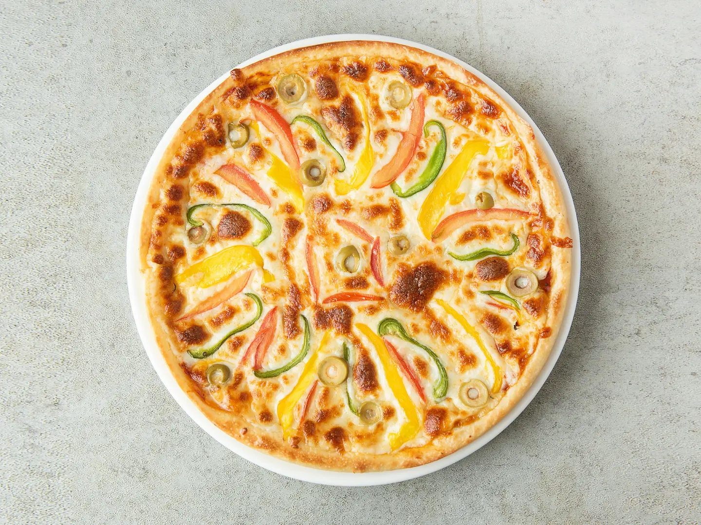 بيتزا خضار - صغير