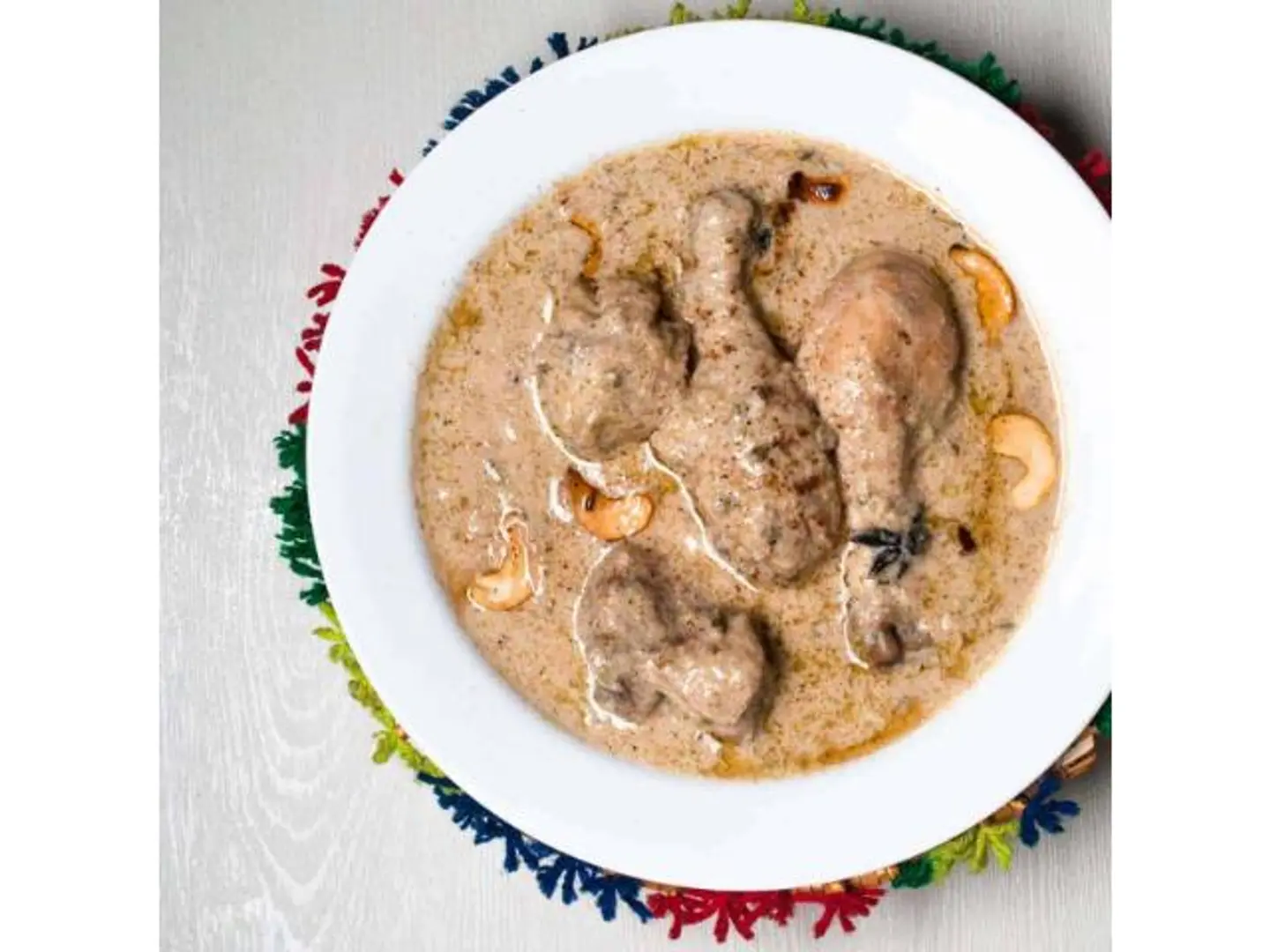 دجاج كورما أبيض - نصف