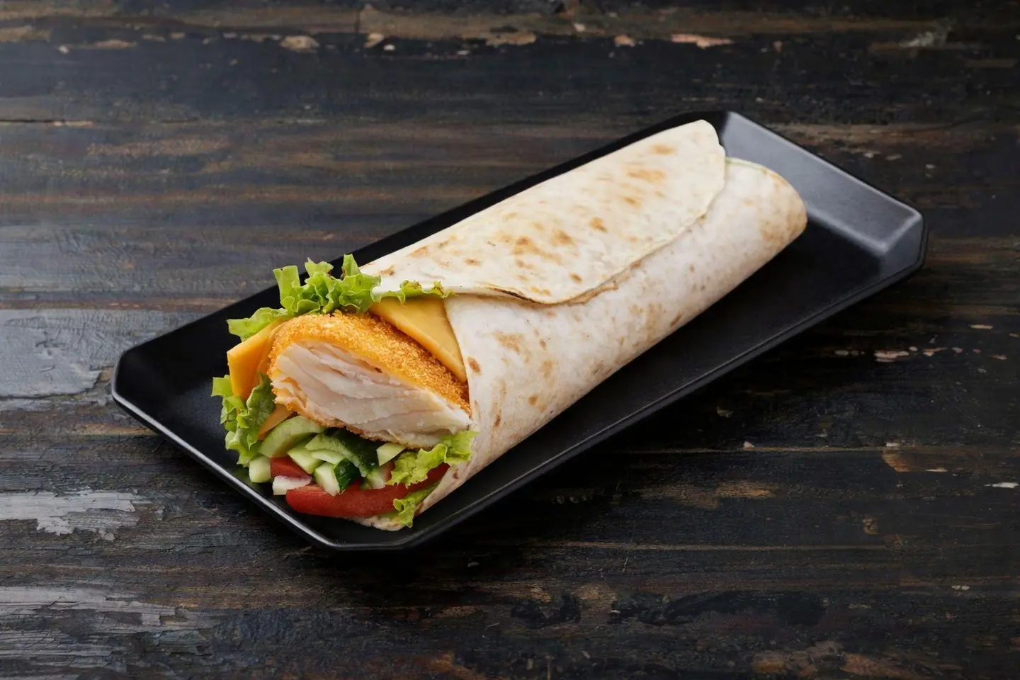 ساندوتش فيلية تورتيلا - عادي