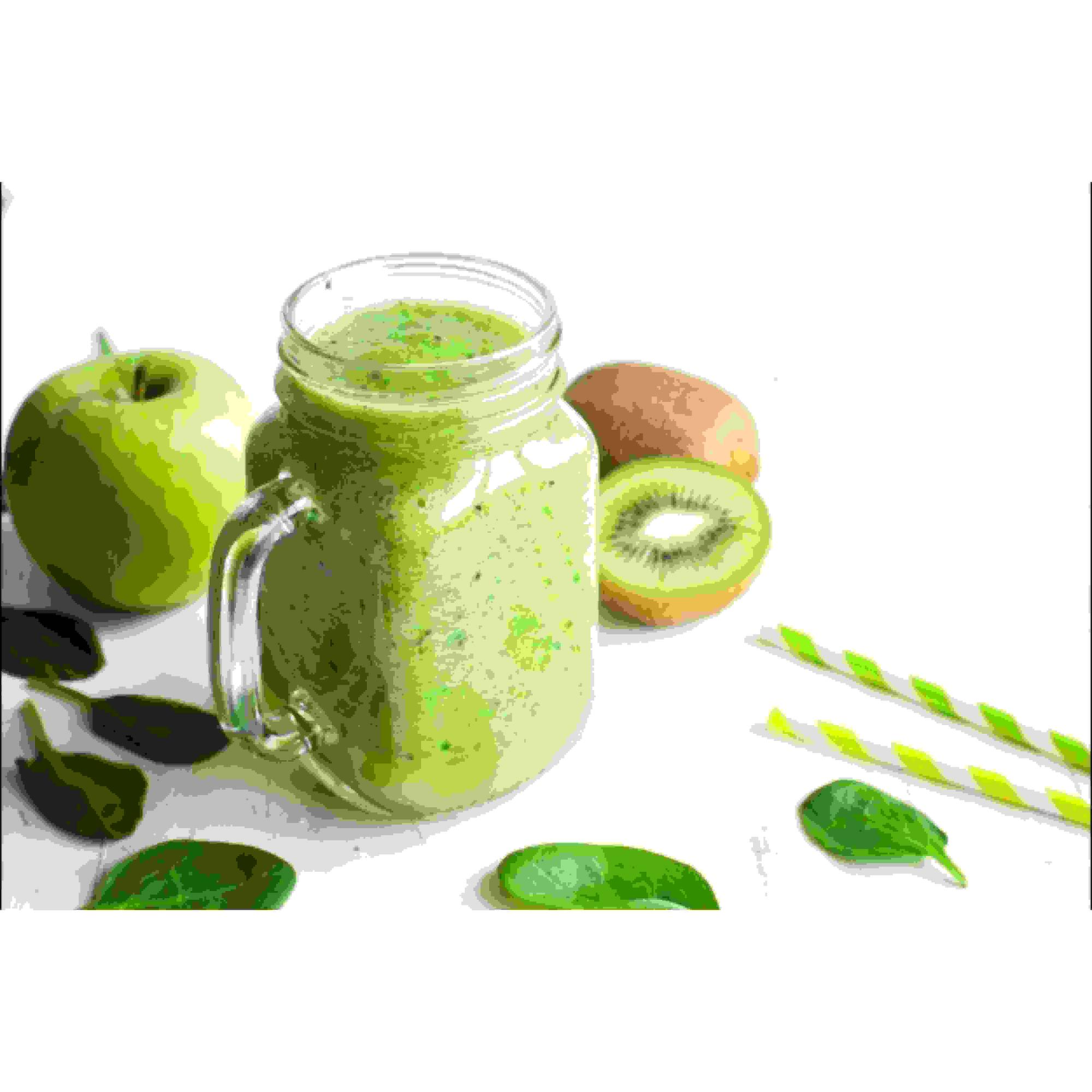 عصير عنب كيوي تفاح - وسط