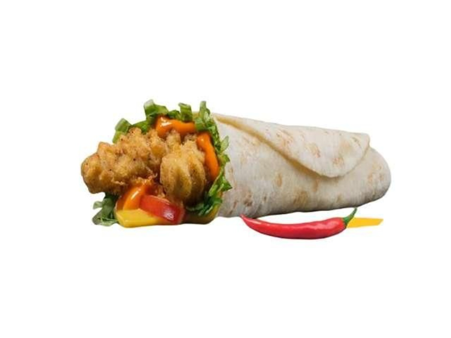 Chicken Tortilla Sandwich With Cheese - Sandwich