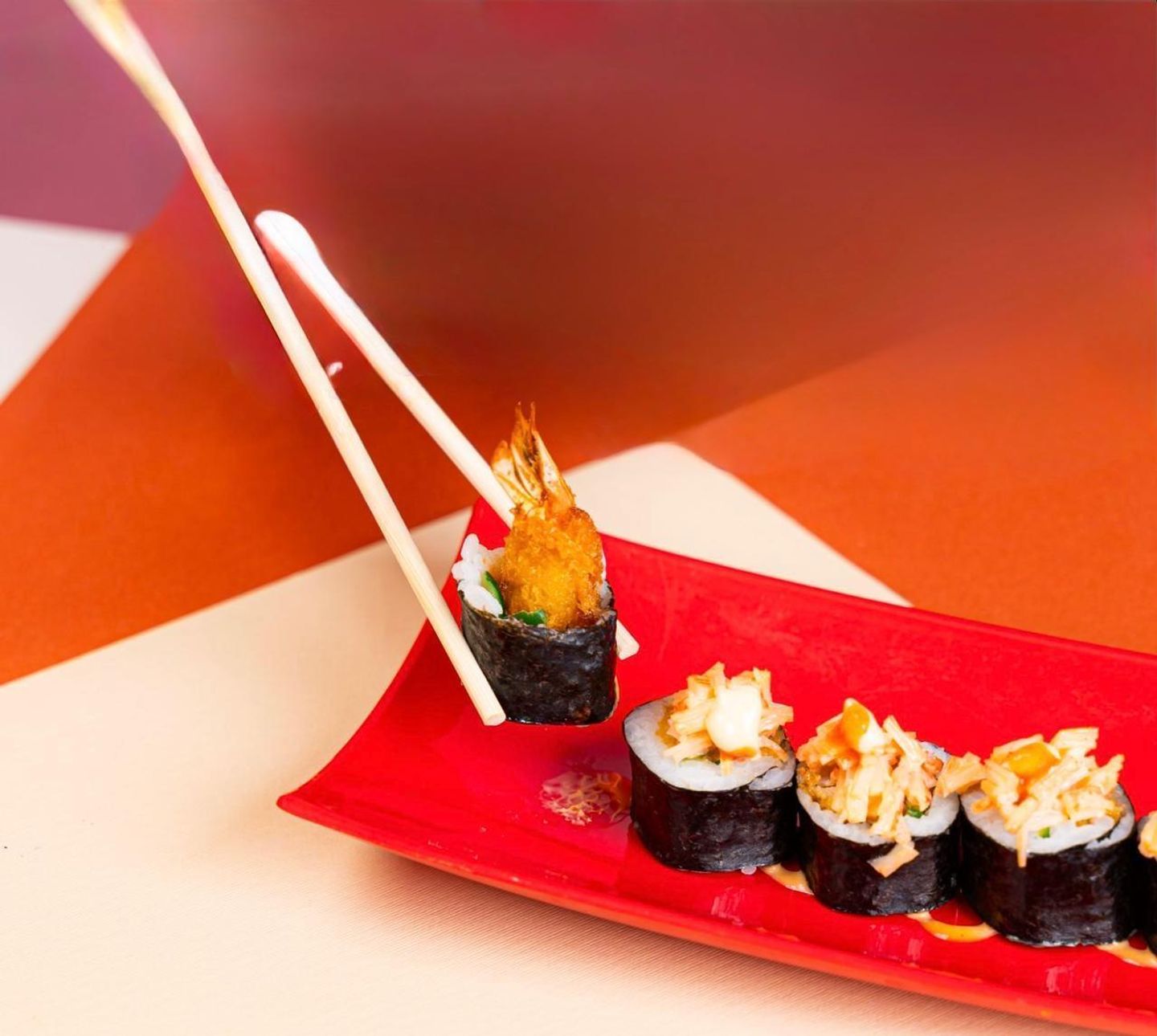 Volcano Sushi - 4 Pieces