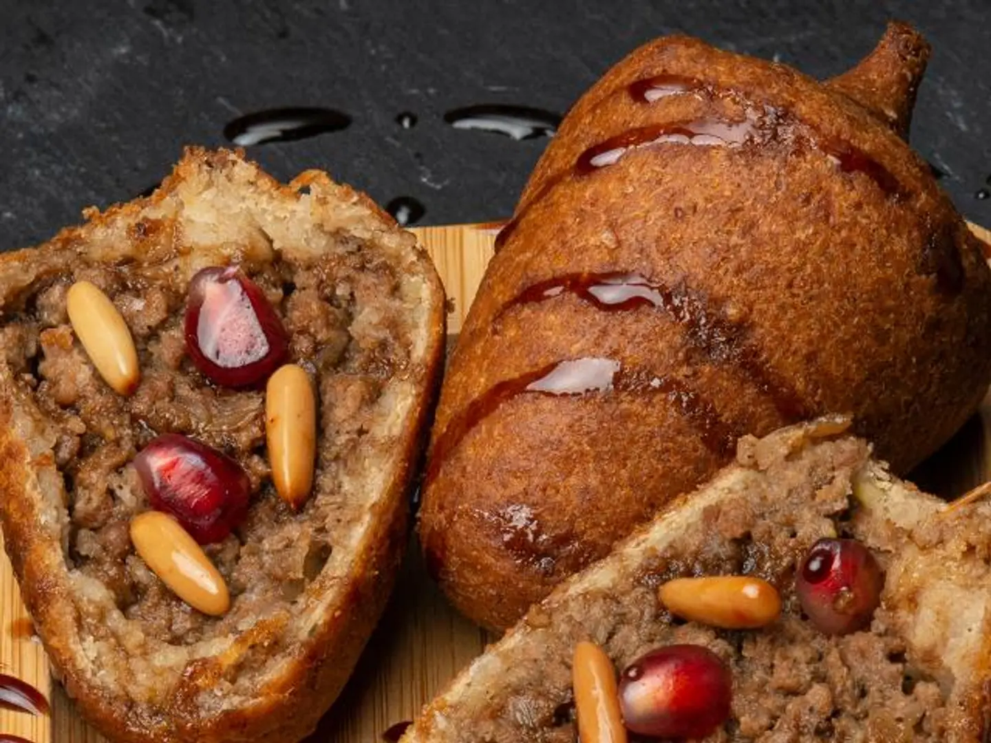 Kibbeh With Pomegranate Molasses (1 Piece) - Regular