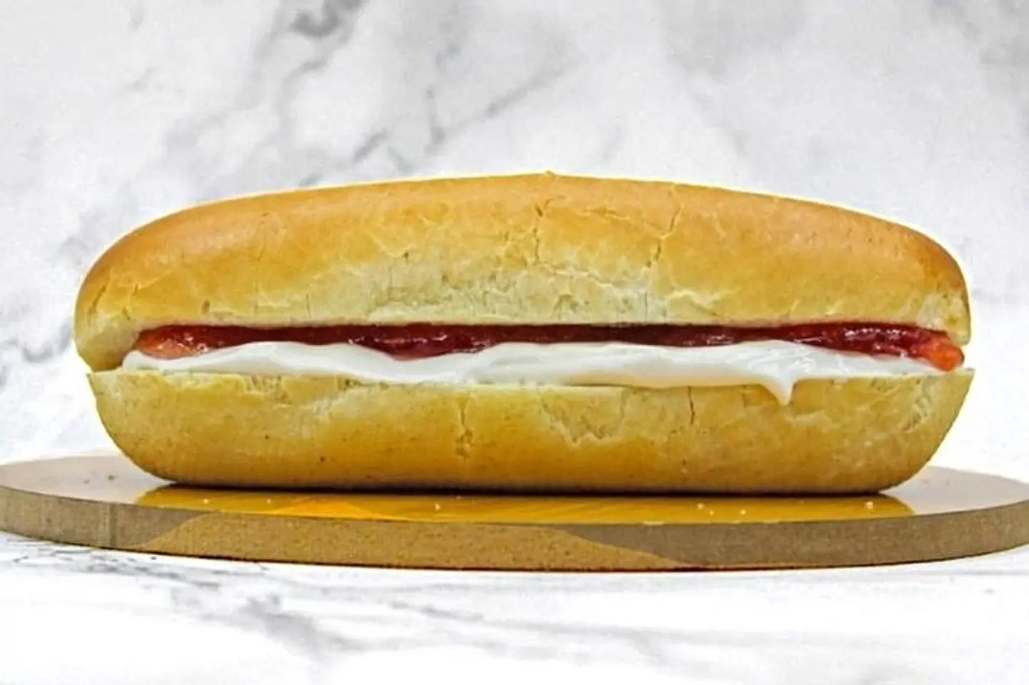 Cheese With Butter And Jam - Half