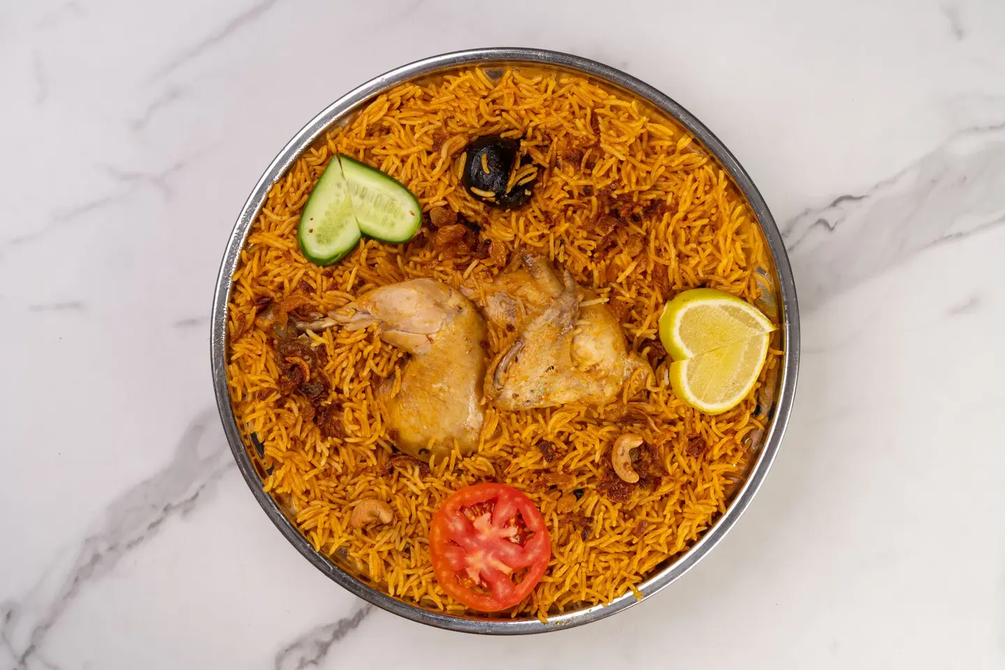 دجاج مظبي - نص حبة دجاج