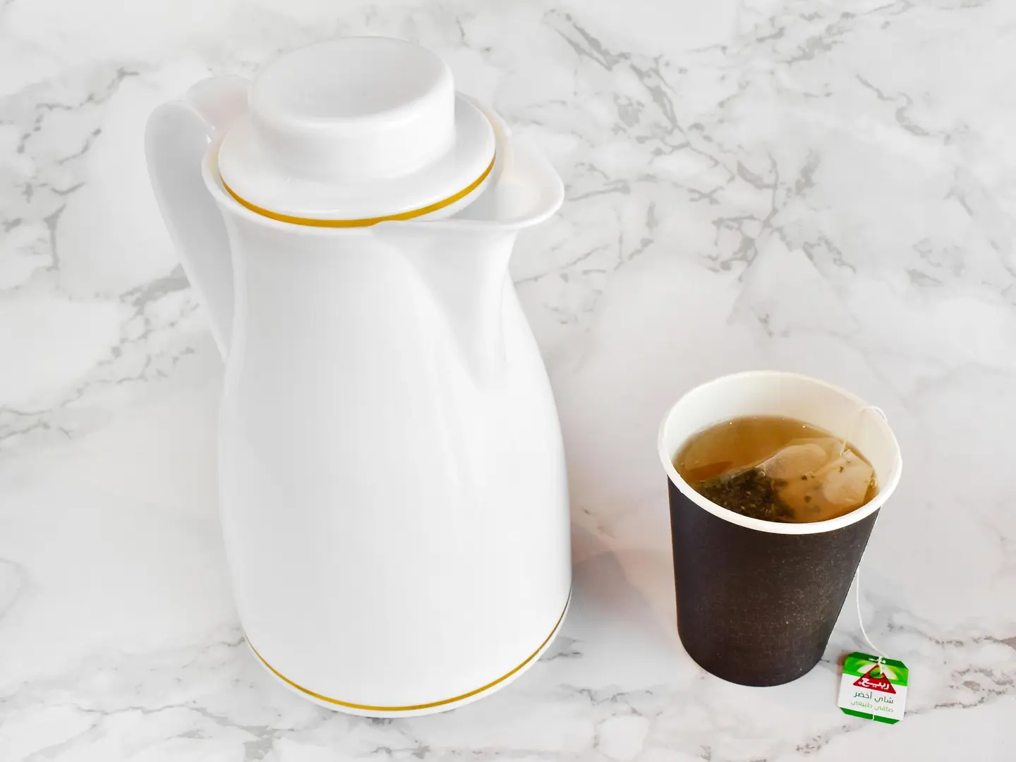 Al Rabie Green Tea Thermos - 500 Ml