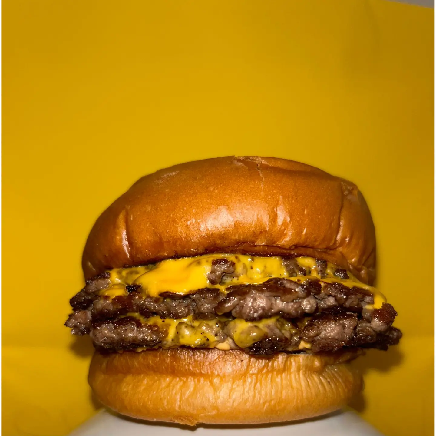 Double Smashed Cheeseburger  - Double