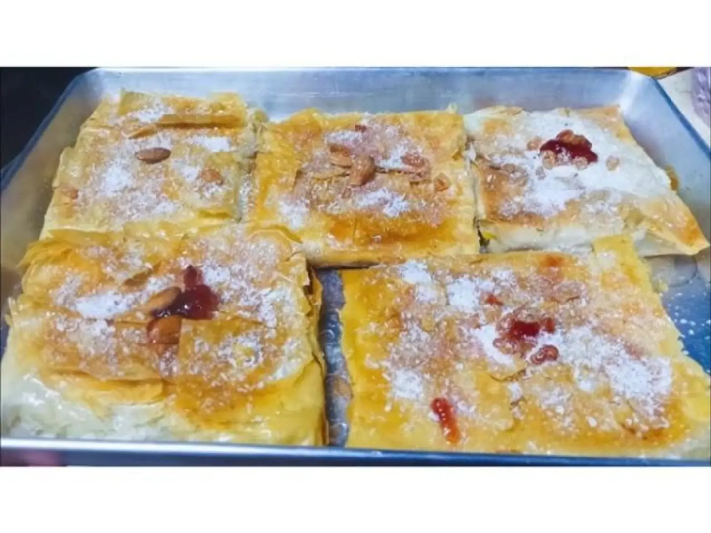 فطيرة بغاشه بالقشطه - صغير