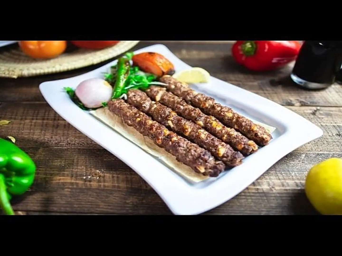 Kebab With Walnuts - Person
