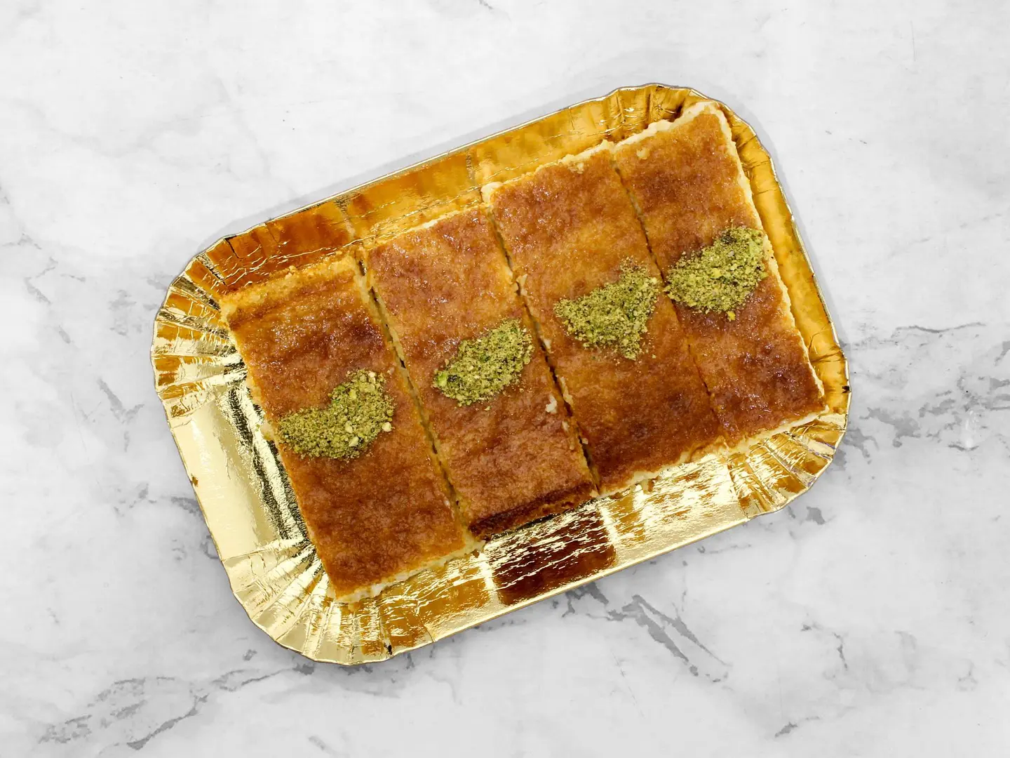 بسبوسة قشطة - صغير