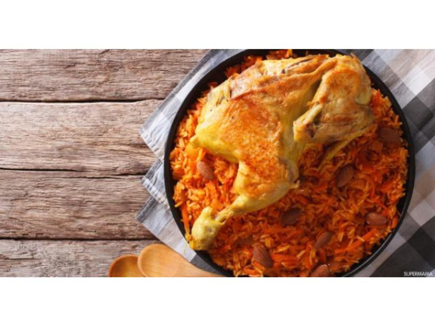 Fried Chicken With Rice - Half A Chicken
