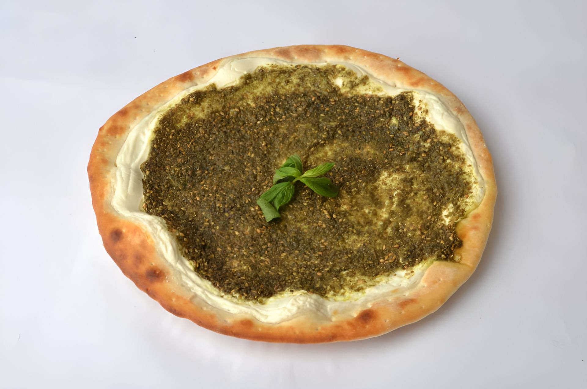 بيتزا أجبان بالزعتر - عادي