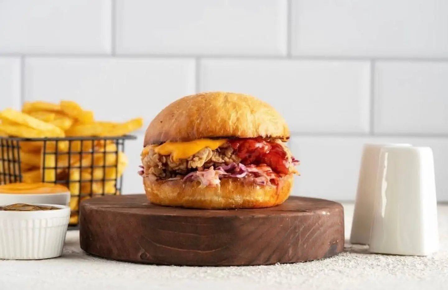 مابل تشكن كرسبي - ساندوتش