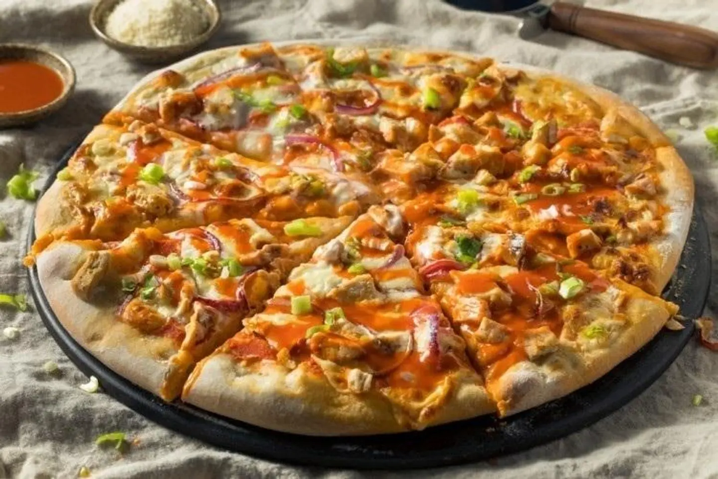 بيتزا ديناميك - عجين وسط