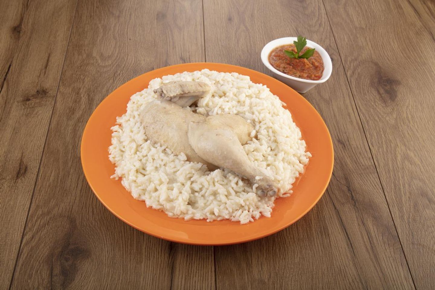 دجاج سليق - نص دجاجة