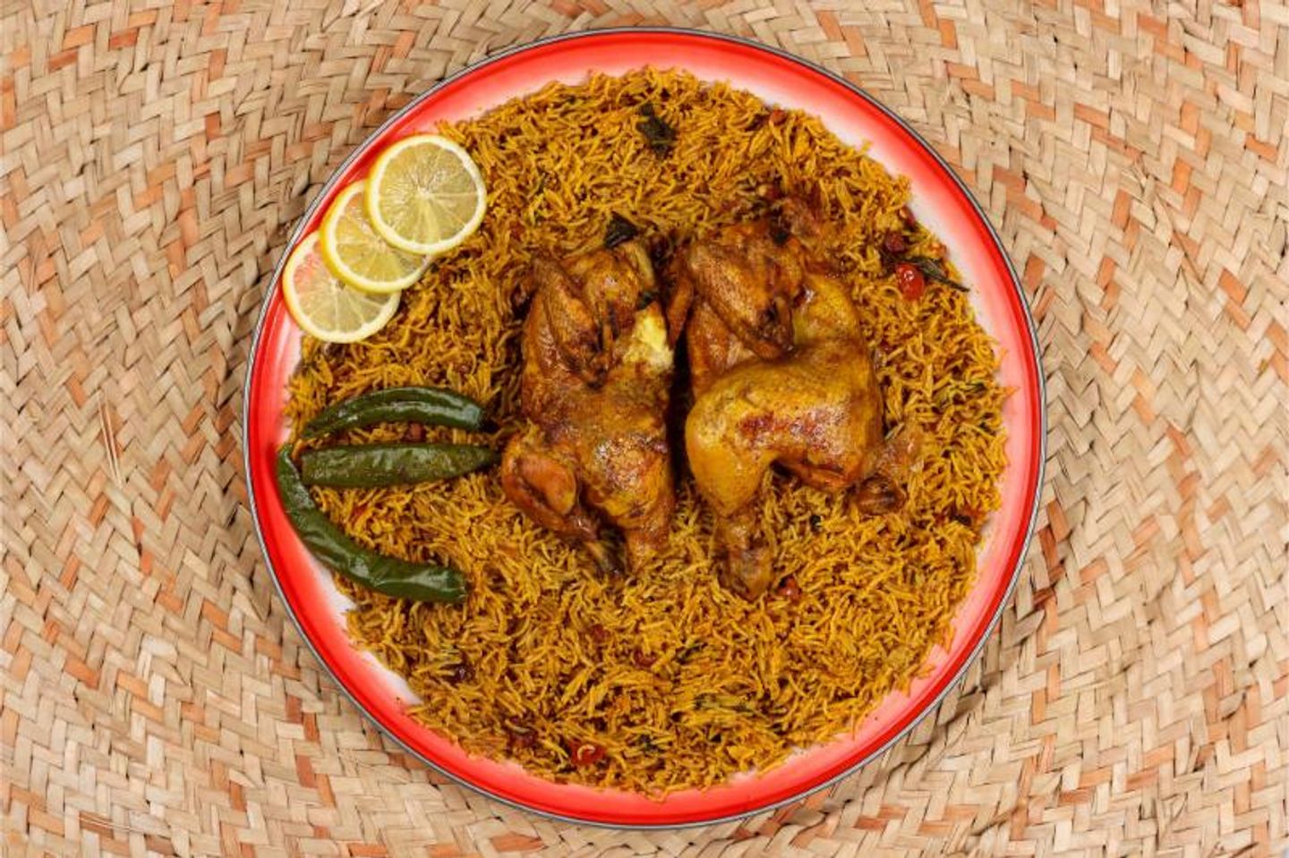 Lobia Kabsa - Half A Chicken