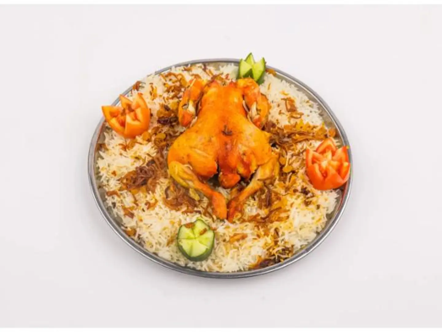 دجاج حنيذ - نص حبة دجاج