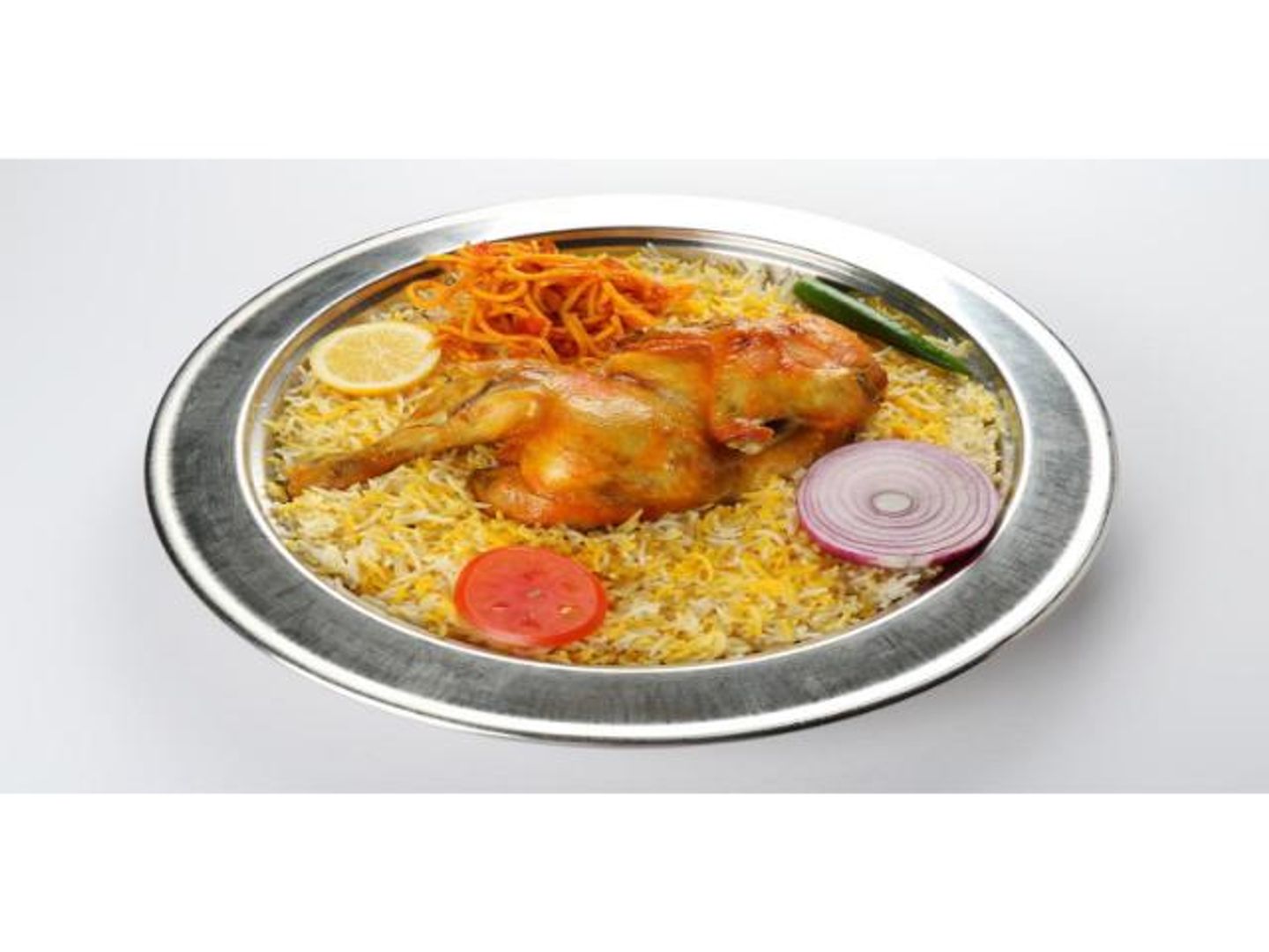 دجاج مندي ساده - ربع