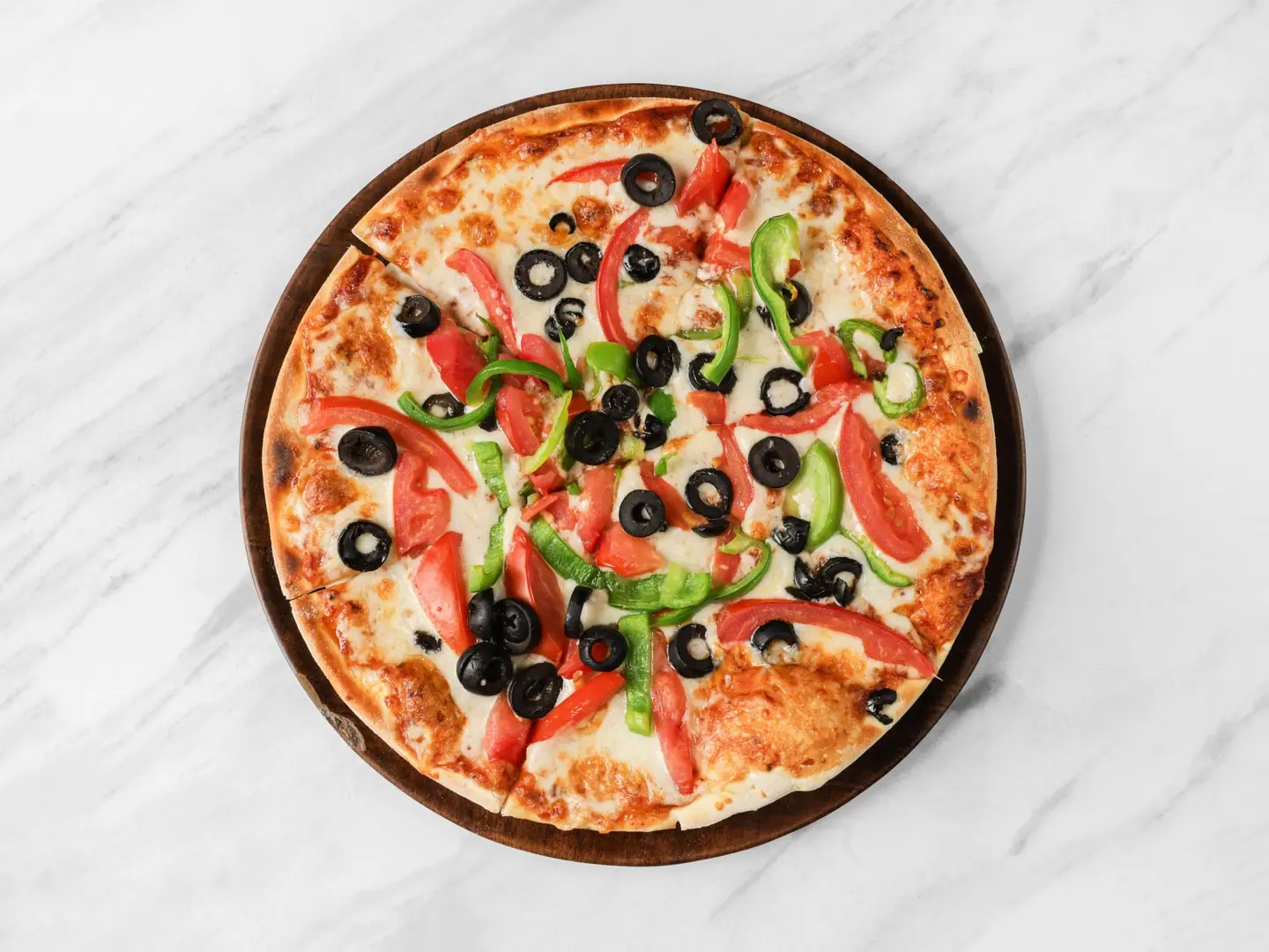 بيتزا خضار - صغير