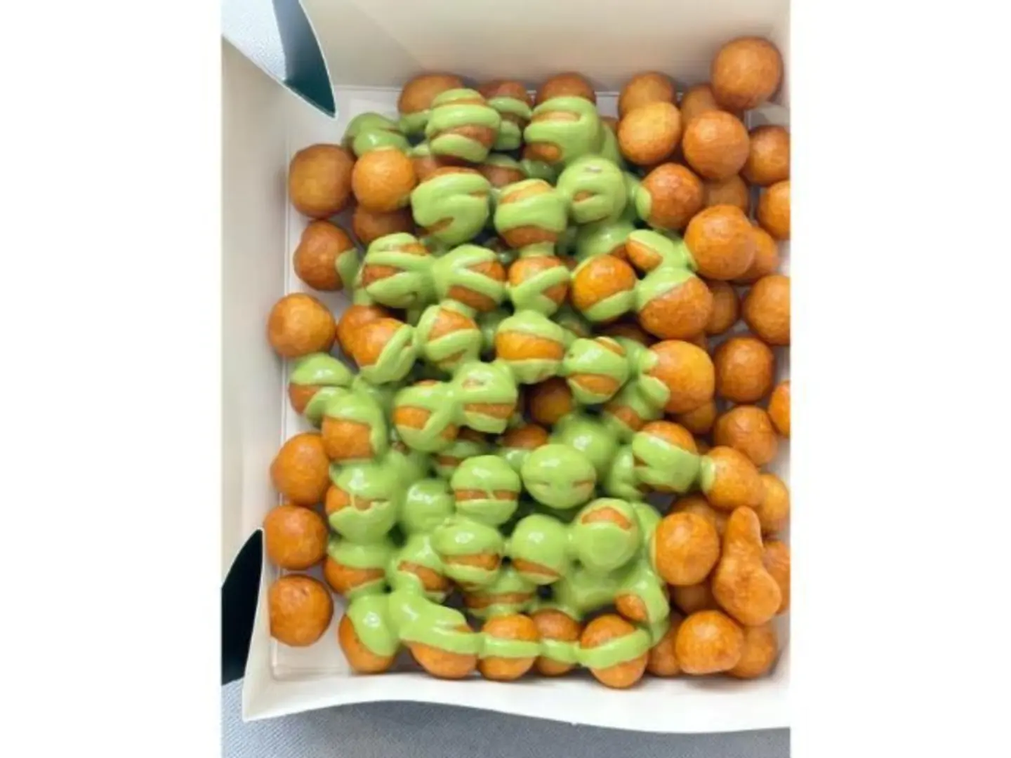 Box Of Luqaimat Filled With Pistachio - Small