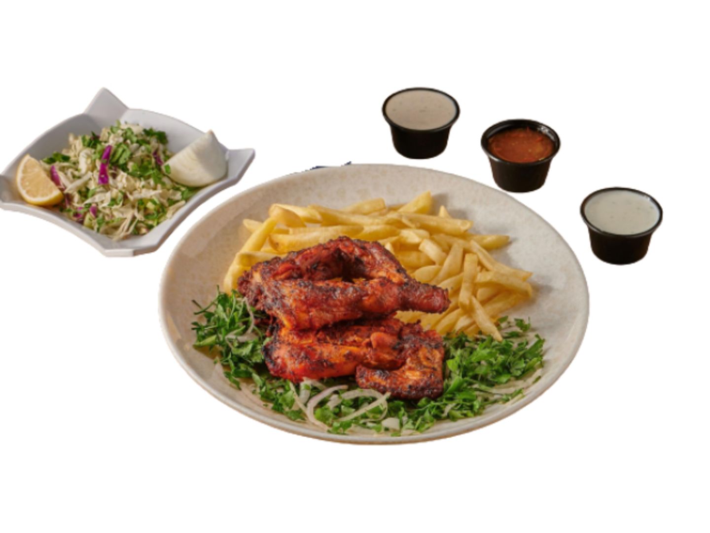 Plain Charcoal Chicken - Half
