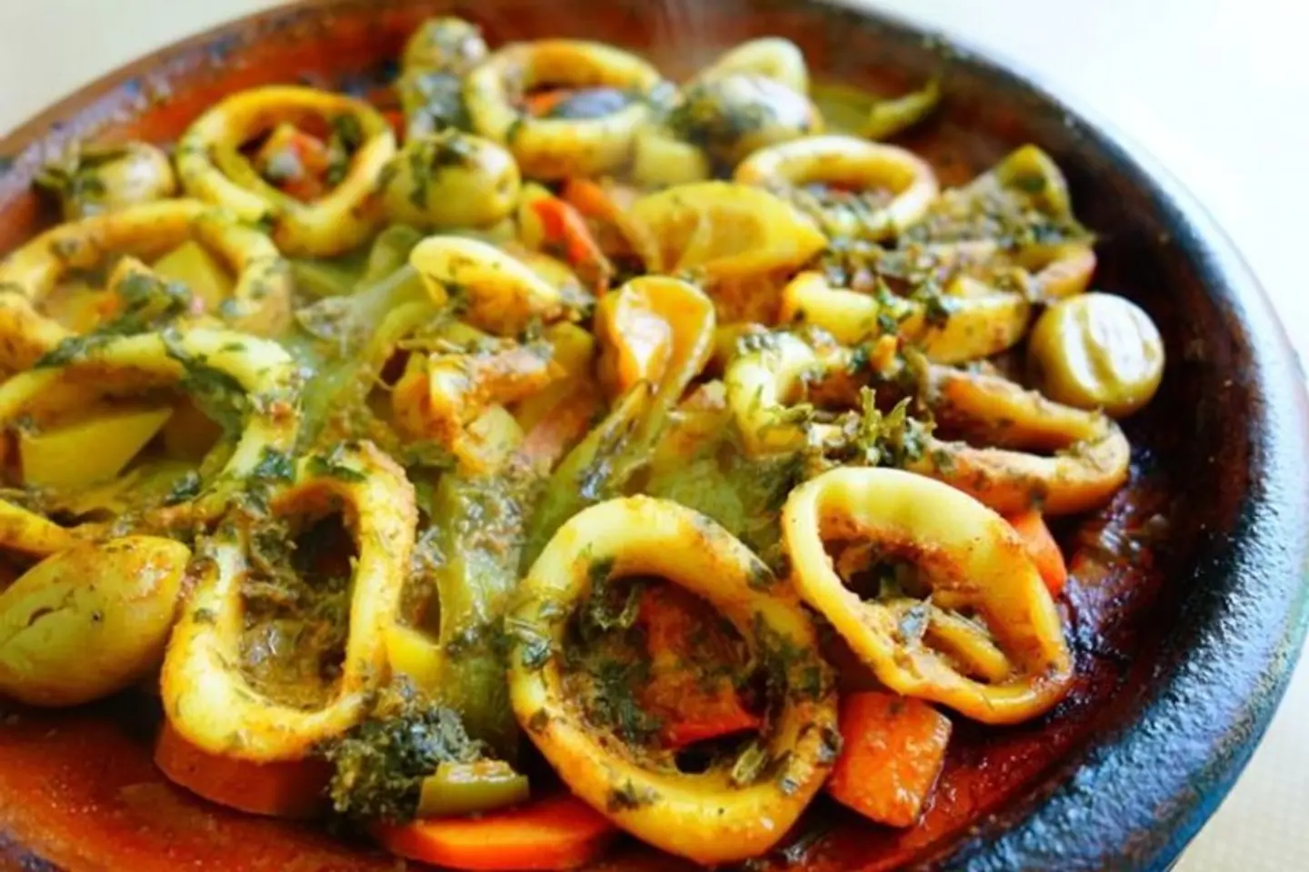 حبار مشوي يوناني - نصف كيلو