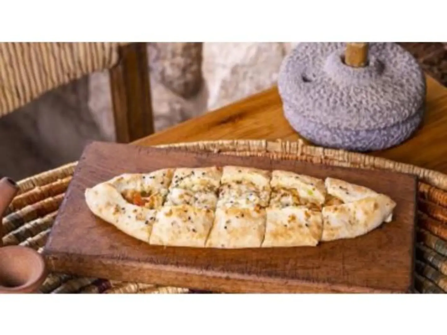 دجاج و لبنة - صغير