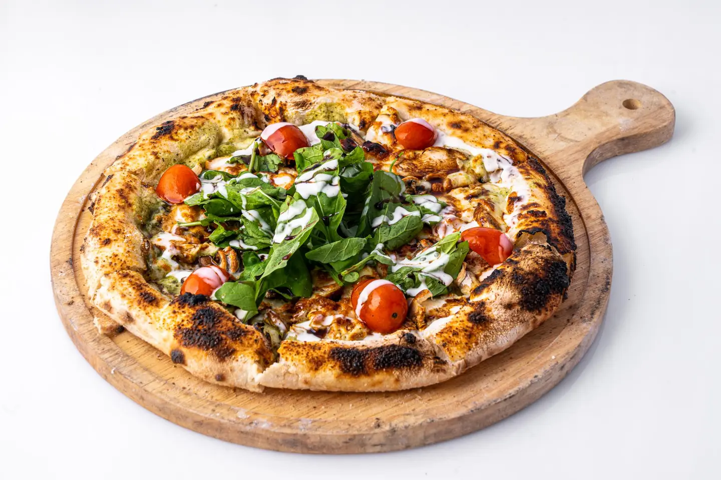 Chicken Alfredo Pizza - Medium