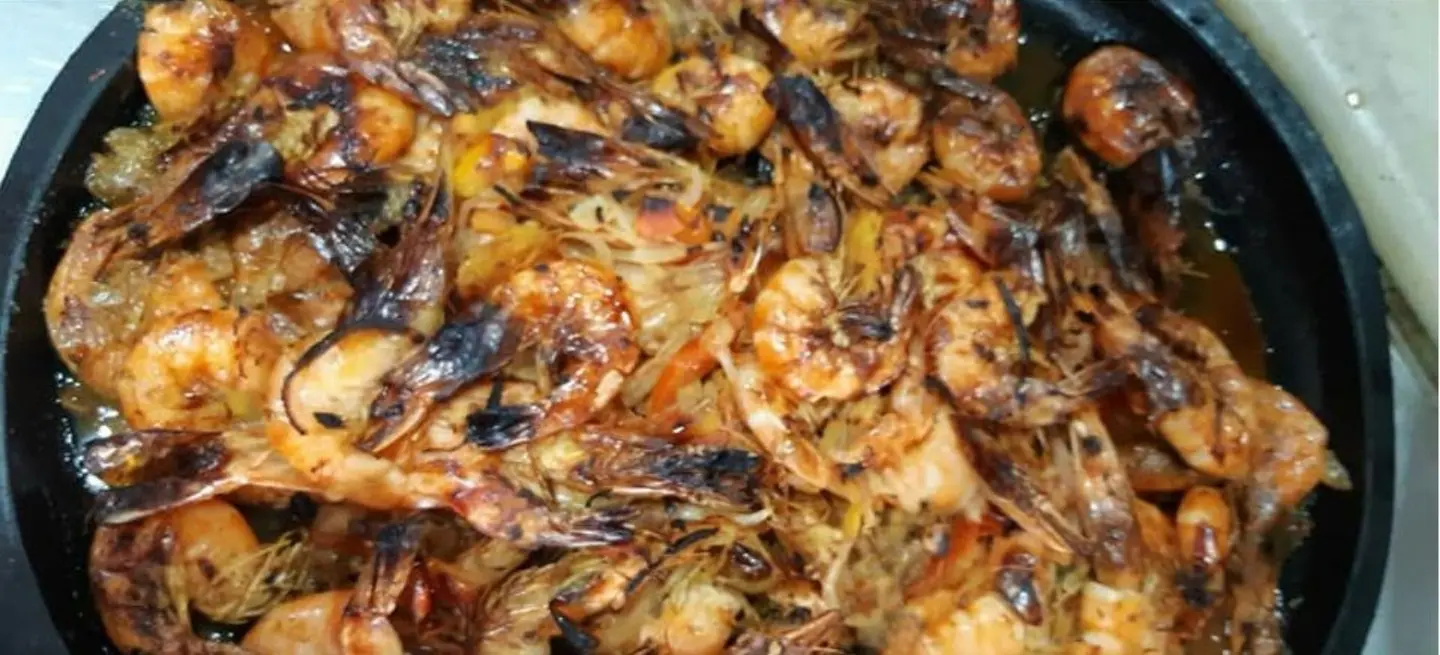 جمبري مشوي جريل - نصف كيلو