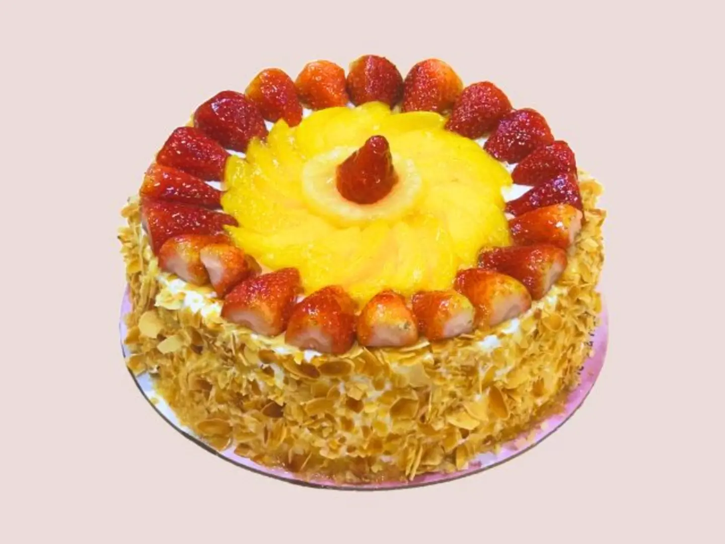 كعكة الفاكهة - صغير - ١٥ سم