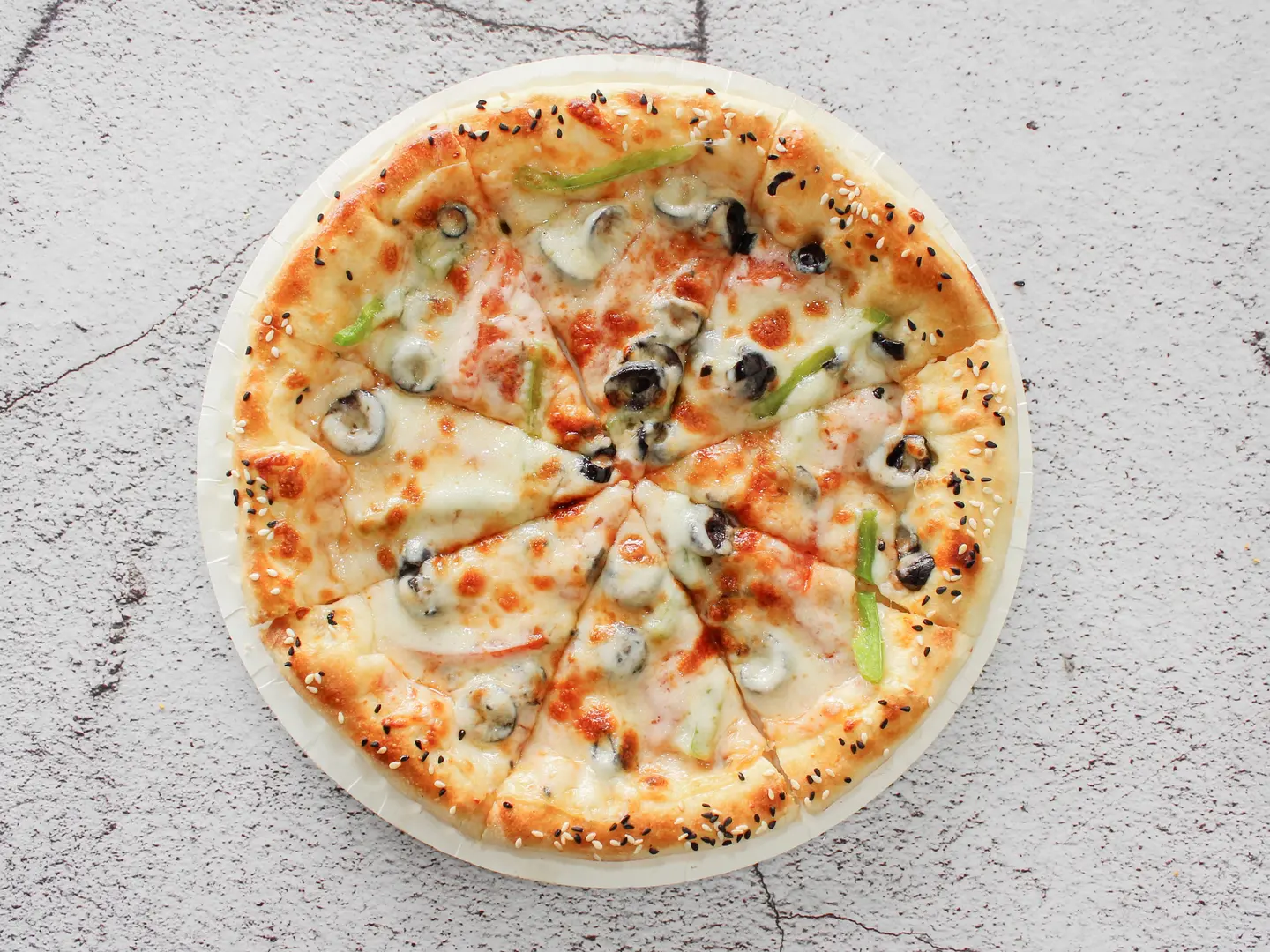 Vegetable Pizza - Small