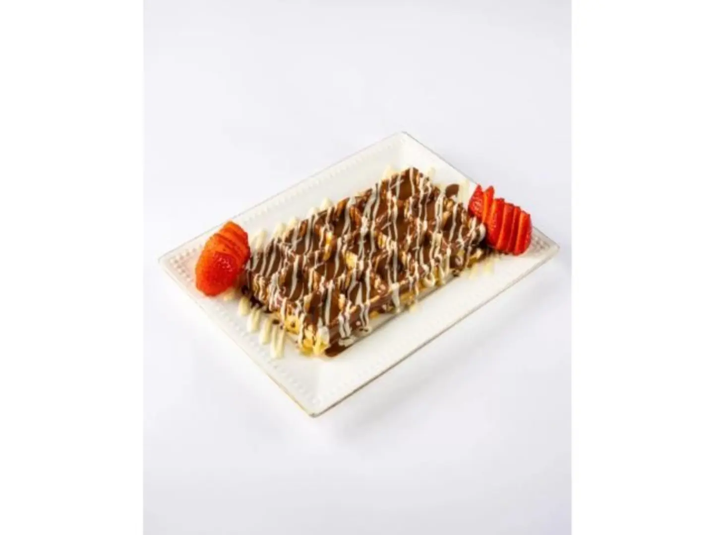 Large Square Waffle - Pistachio