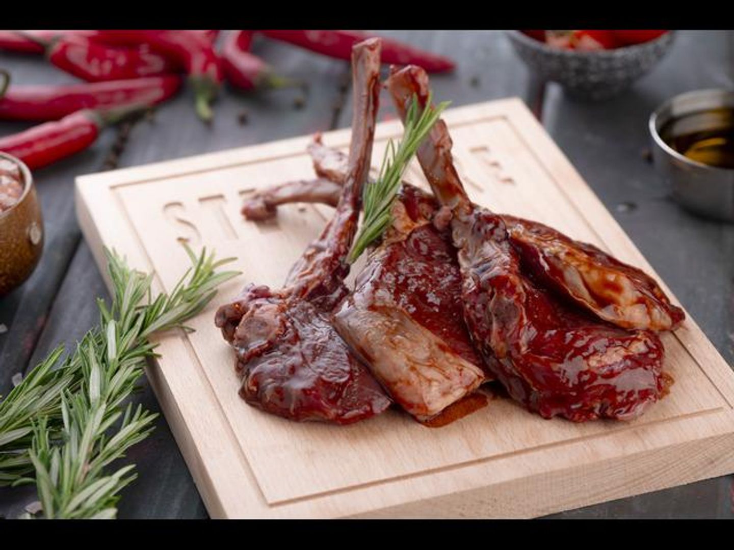 Lamb Chops Bbq   Ready To Grill - 1/2 Kg