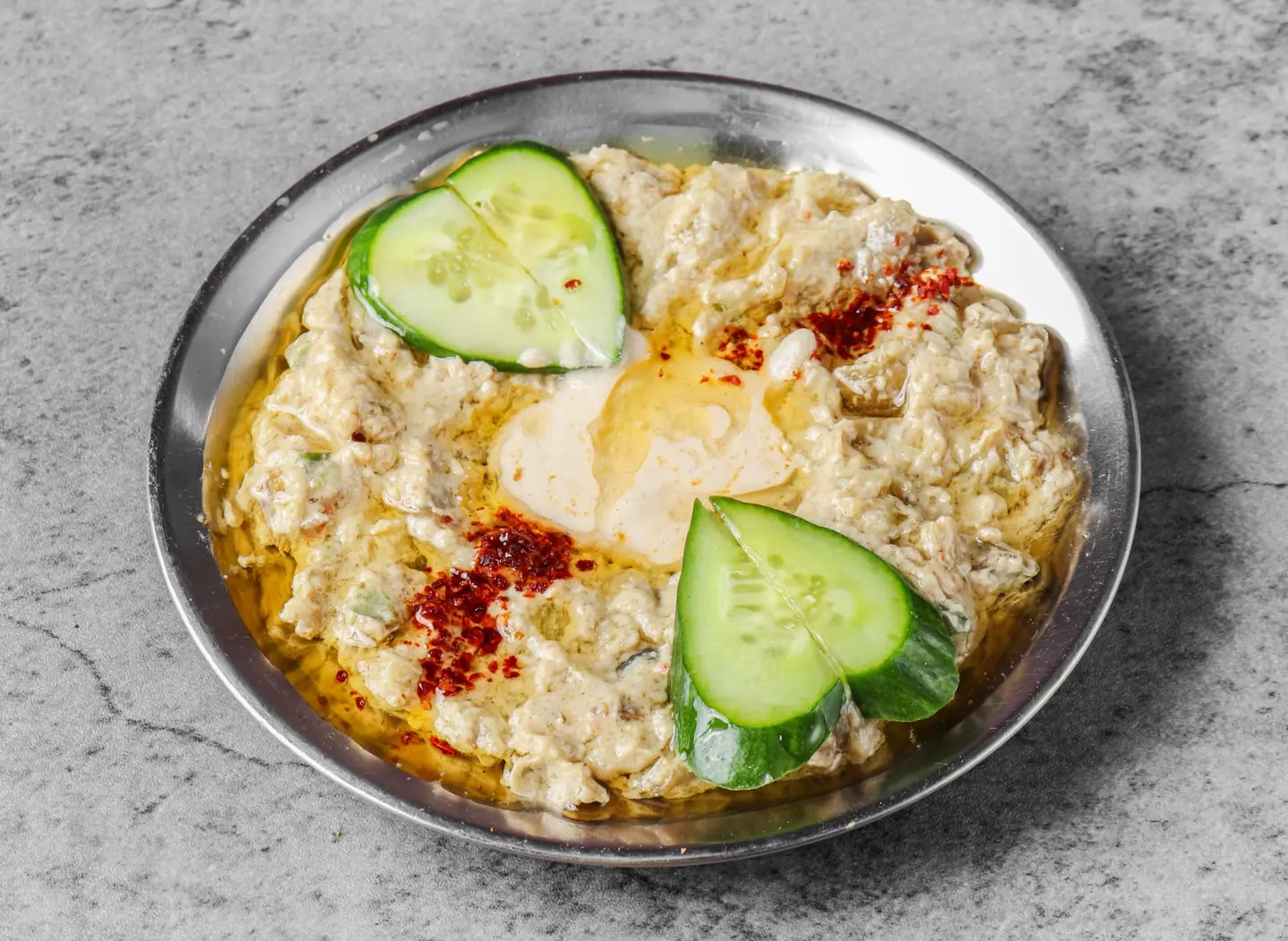 صحن بابا غنوج - صغير