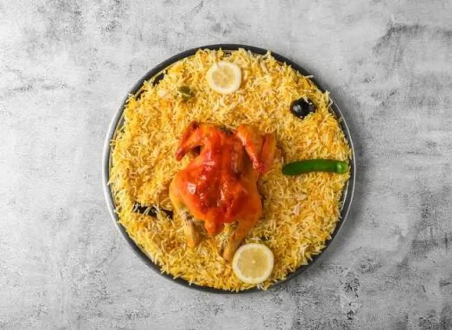 Chicken Mandi - Quarter Of A Chicken