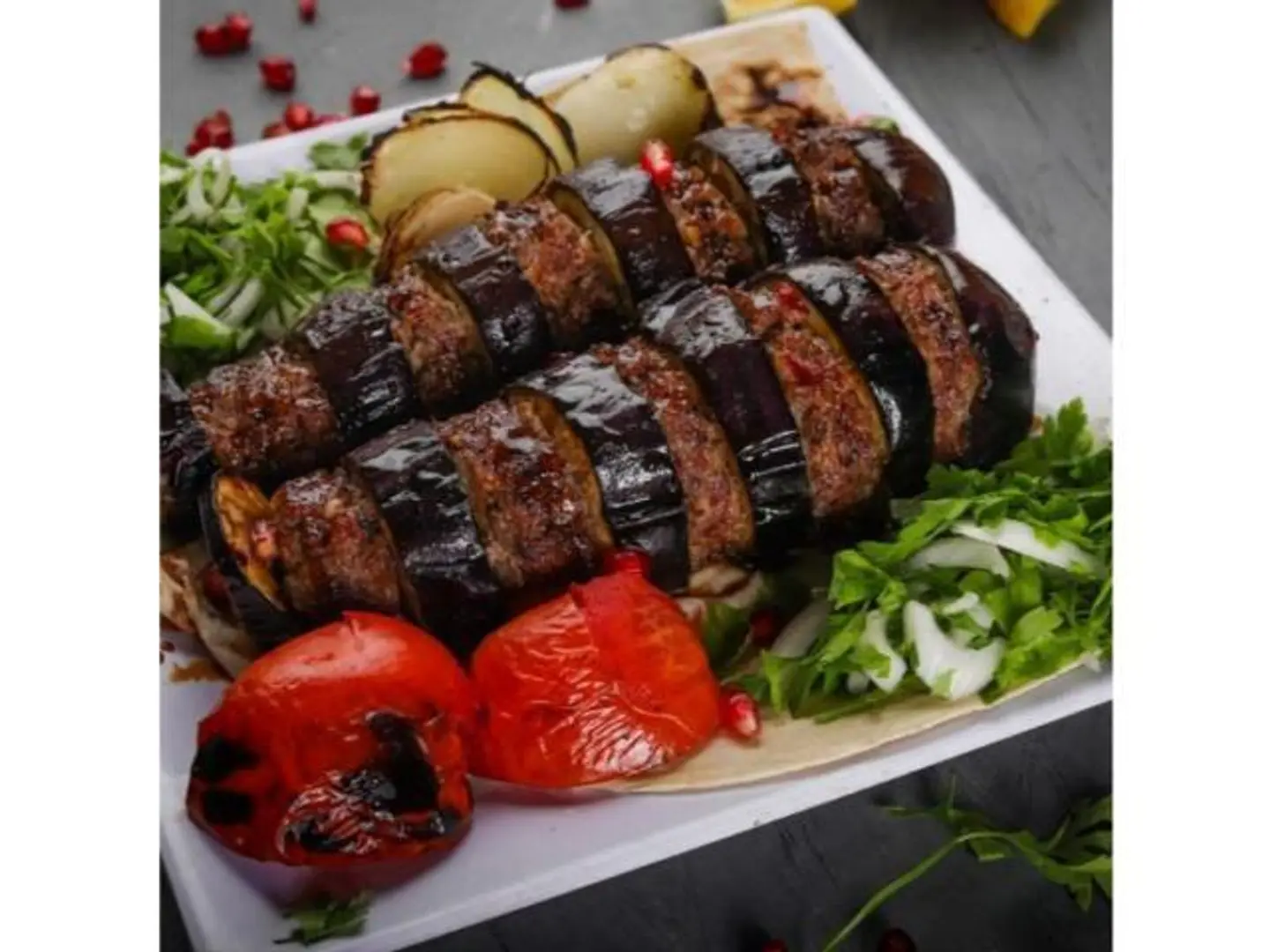 Eggplant Kebab - Single Portion