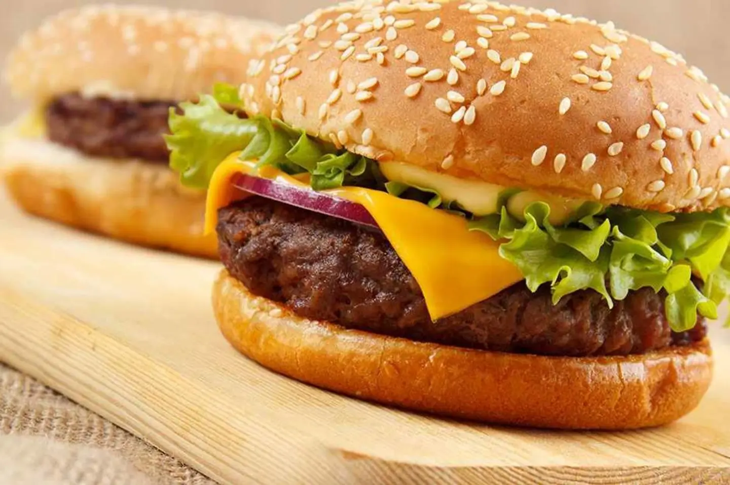 سماش لحم - سنجل ساندوتش