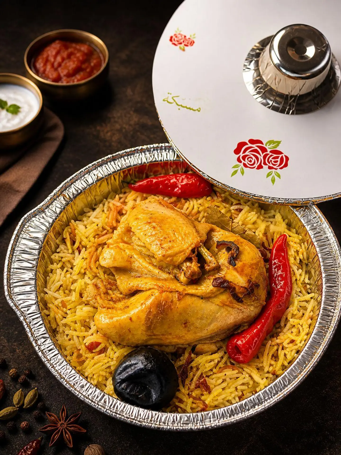 Chicken With Rice - Quarter