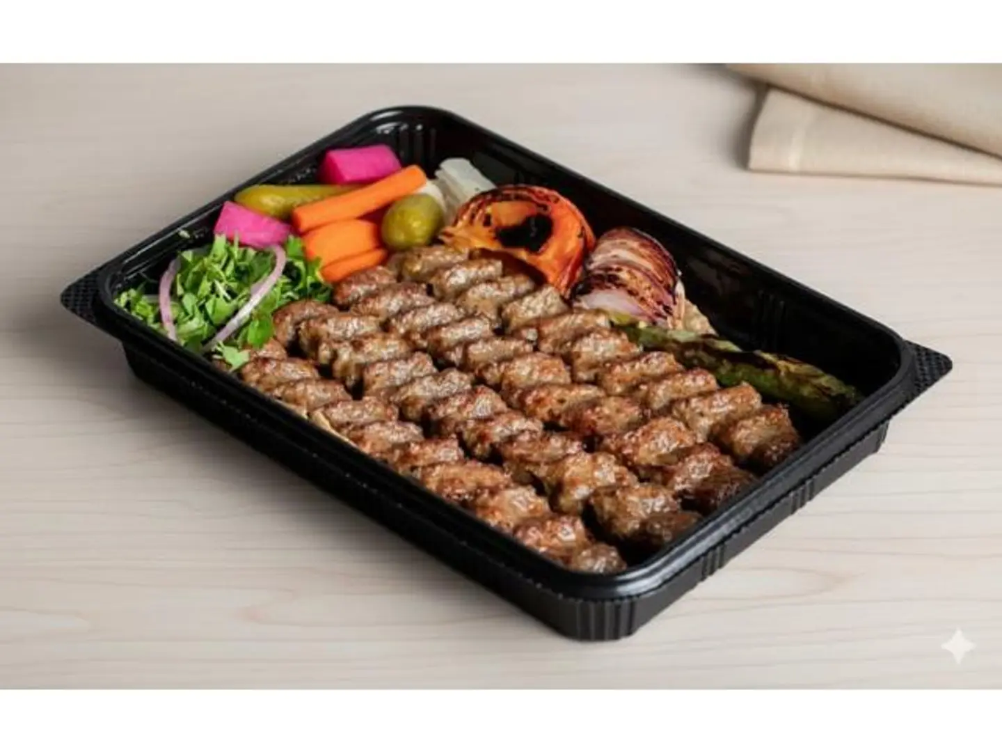 Lamb Kebab - Half A Plate