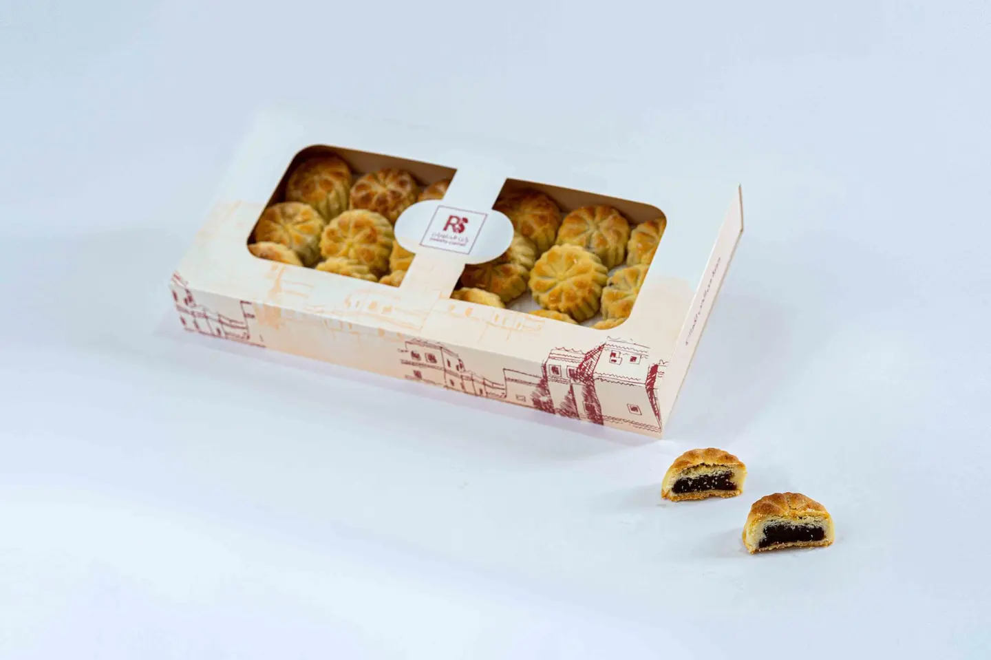 Sugar Free Date Maamoul - 1/2 Kg