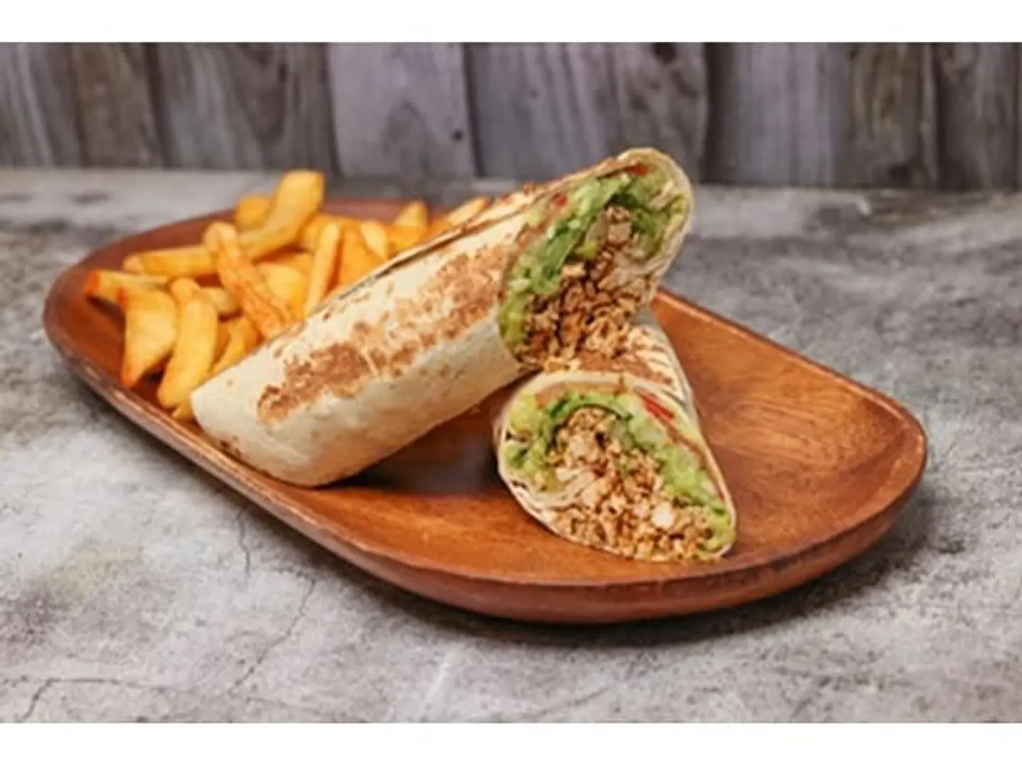 1 شاورما مع بطاطس - عادي