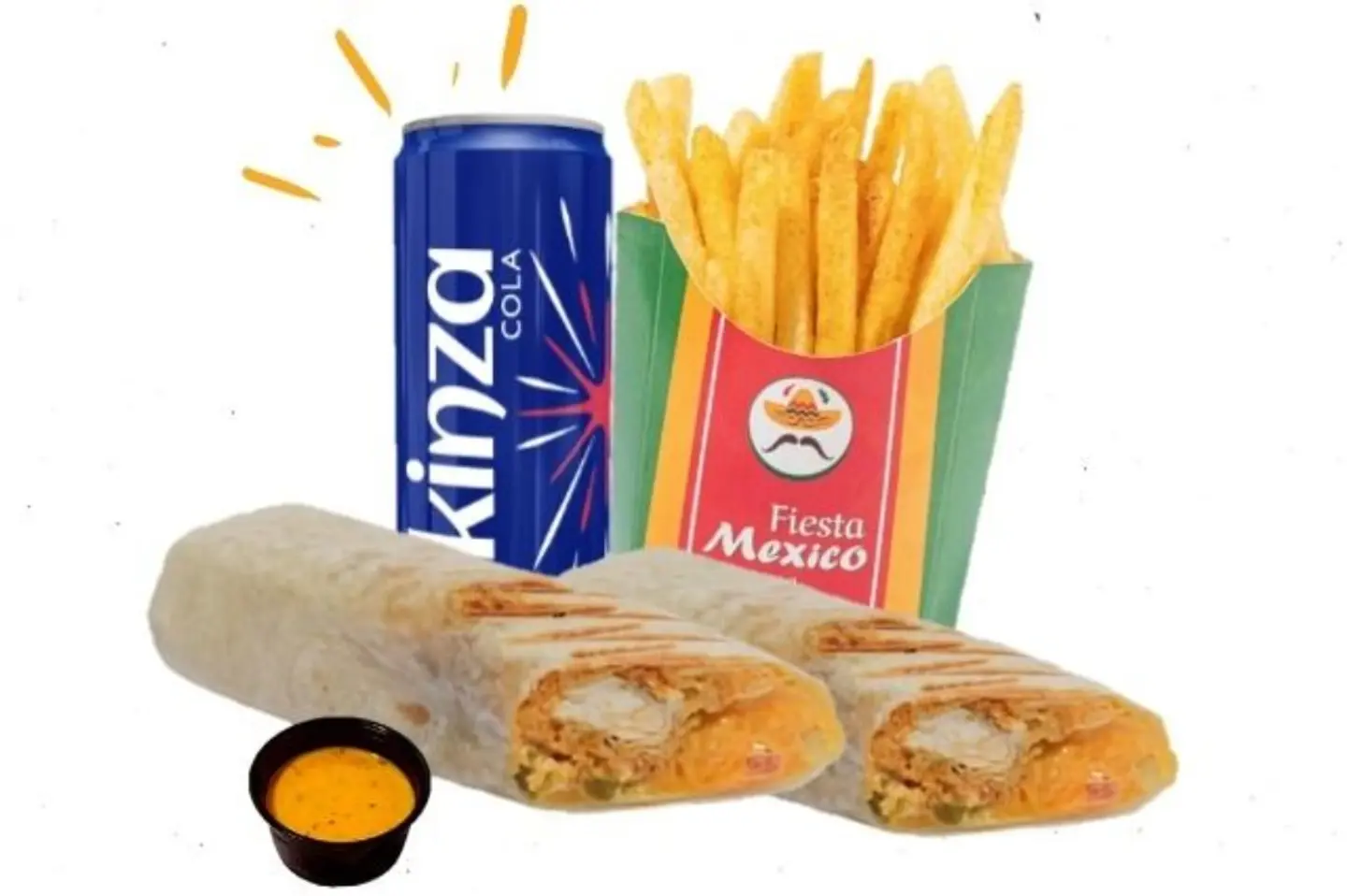 Crispy Chicken Wrap Meal - Meal