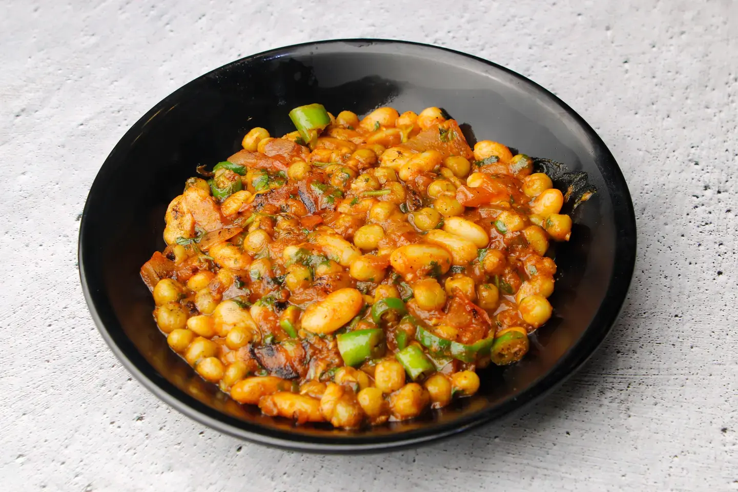 فاصوليا بزاليا - صاج