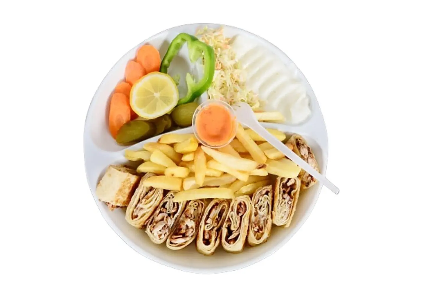 Regular Arabic Shawarma - Without Cheese