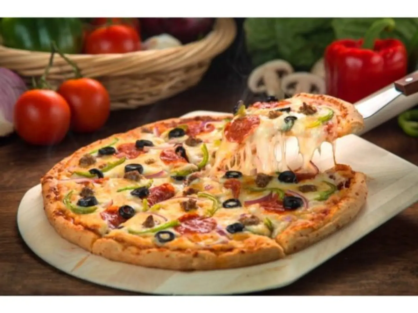 Vegetable Pizza - Small