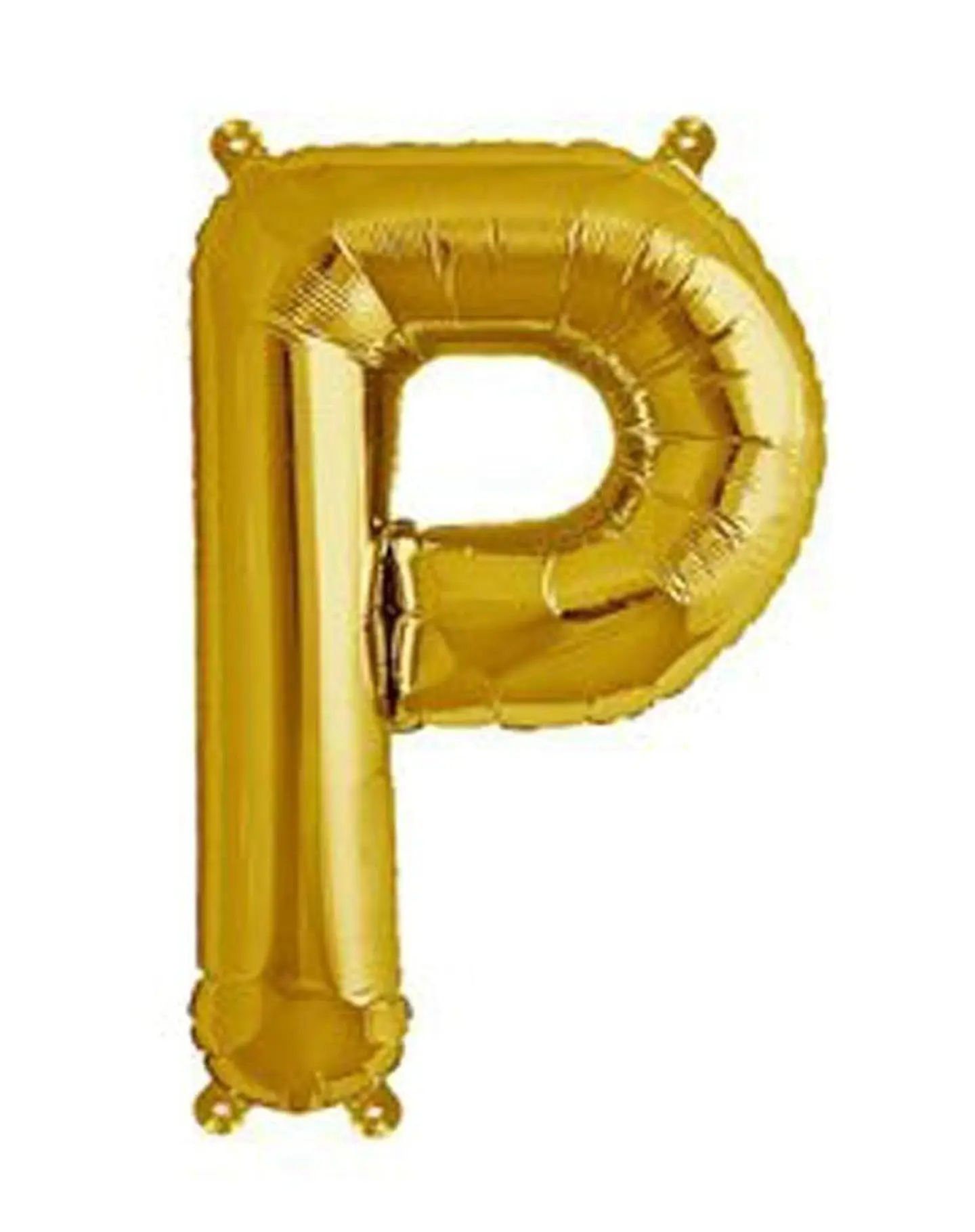 Balloon With The Letter P - Silver