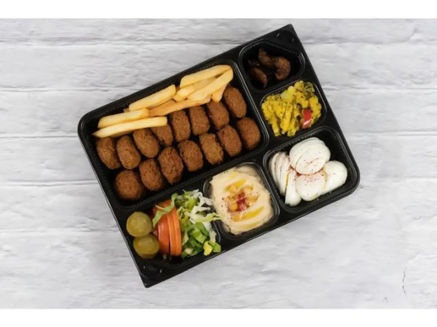 صحن فلافل مشكل - صغير